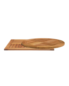 Teak bordplate, ubehandlet