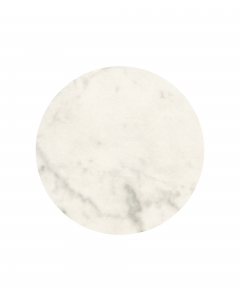 Classicline bordplate, Hvit marmor, Ø60