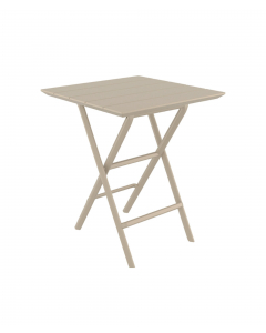 Helle - sammenleggbart bord 60x60cm, Taupe
