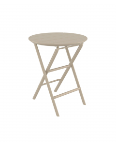 Helle - sammenleggbart bord Ø60cm, Taupe