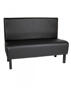 Dublin modulasofa 120 cm - A05 Dolaro, sort beis