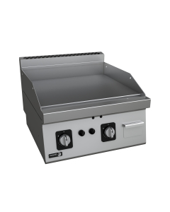 Flatgrill 2 soner, hel modul, 6,4kW