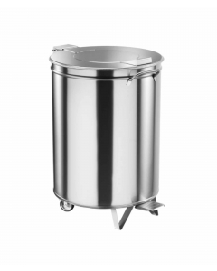 Søppelbøtte med lokk og pedal, 100 liter - OUTLET