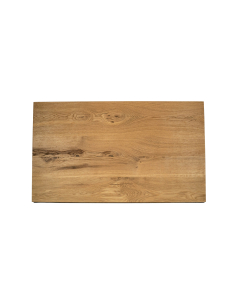 Heltre eik bordplate, 40mm tykkelse, 120x70 cm - uten metall under