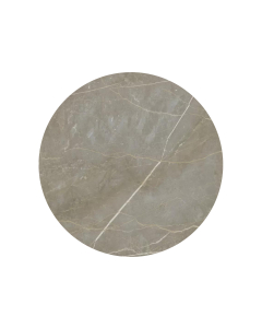 Laminat bordplate, classic cracked marble Ø60