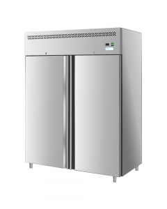 Kjøleskap dobbelt GN 2/1 rustfri 1300l