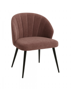 Amy deluxe XL stol - Rush 808 Taupe, nutt beis