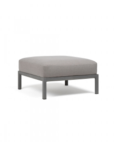 Maximo Puff - Basalto ramme, lava puter, sunbrella