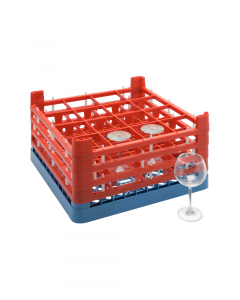 Oppvaskkurv til 16 høye glass 500x500x280mm