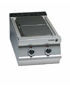 Koketopp 2 plater, elektrisk, OUTLET