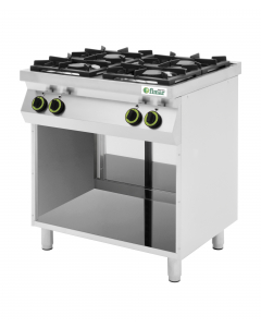 Kokebord gass 4 bluss L800mm m/understell