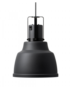 Varmelampe Focus IO Fast Kabel Svart
