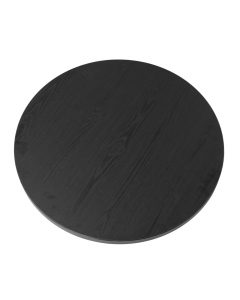 Laminat bordplate, shadow black, Ø117