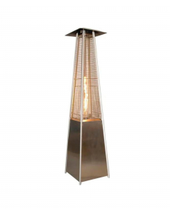 Lux Pyramidevarmer, medium - stål