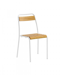 Iroko Astra stol Hvit