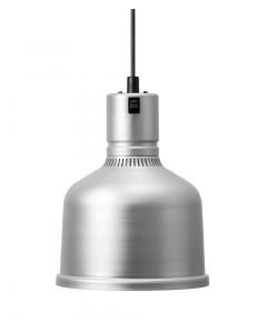 Varmelampe Focus MS Fast Kabel Aluminium