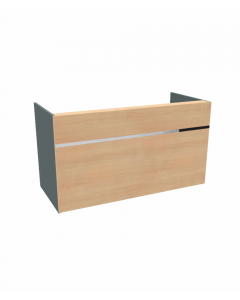 Resepsjonsdisk Eik/Norwegian Green - 180 cm