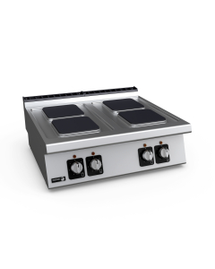 Koketopp 4 plater, elektrisk, hel modul, 10,4kW